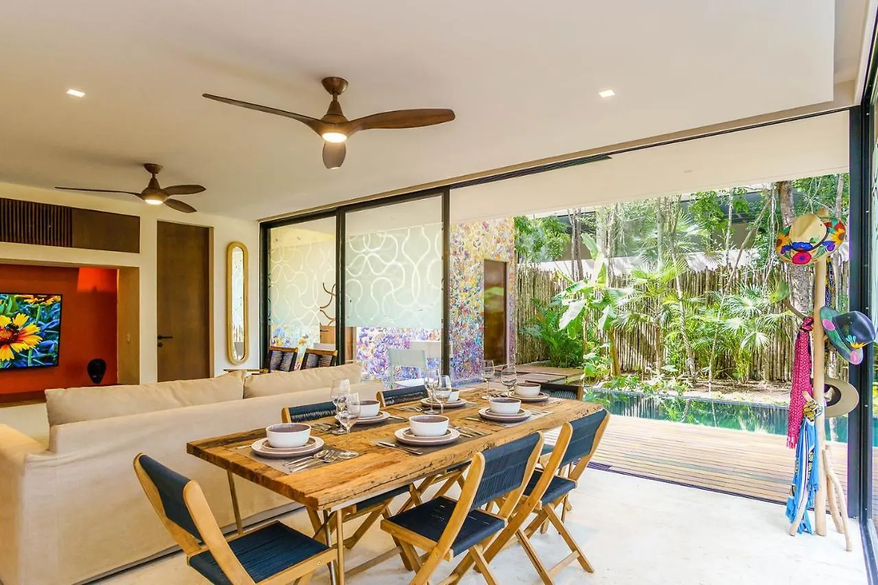Gorgeous Flowy Space With Wrap-Around Private Pool Tulum 0*,  Mexico